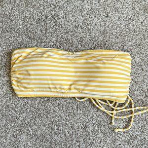 Aqua Bandeau Bathing Top